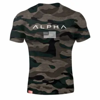 Футболка чоловіча ALPHA хакі