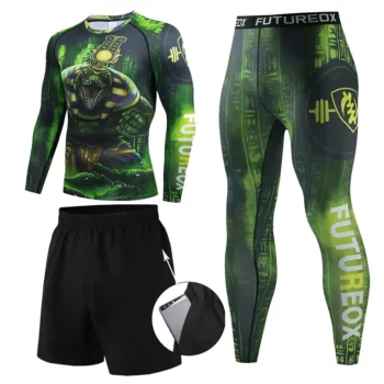 Костюм спортивний компресійний чоловічий Crocodile King