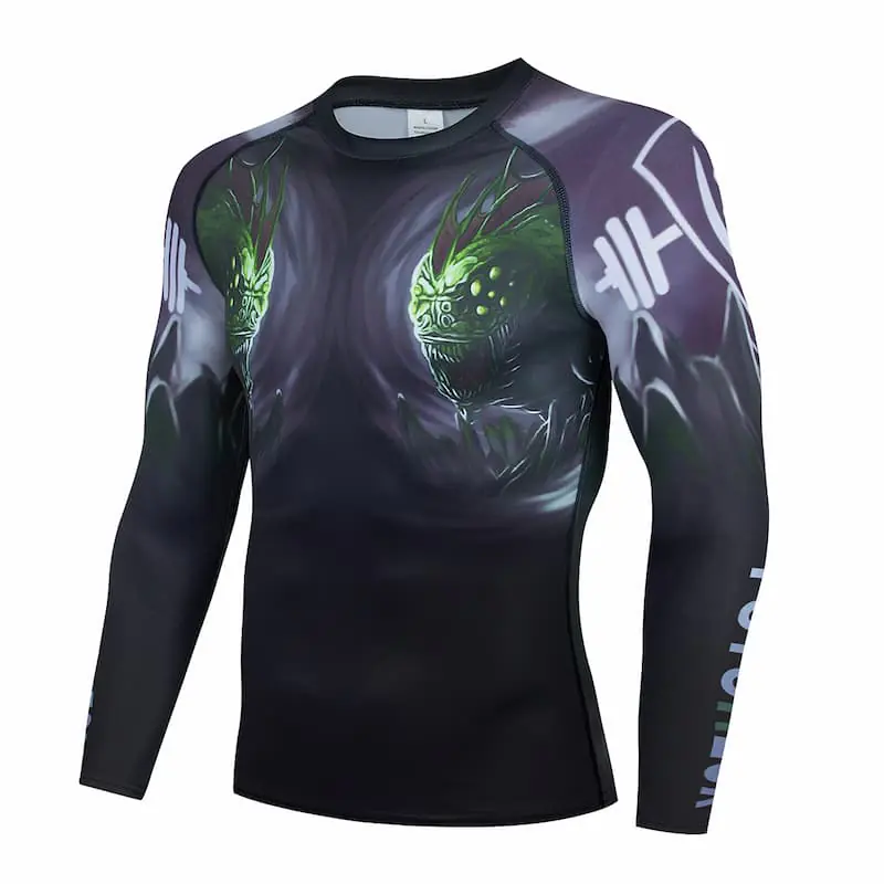 Рашгард спортивный Green Monster