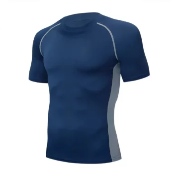 Футболка спортивна чоловіча синя Futureox