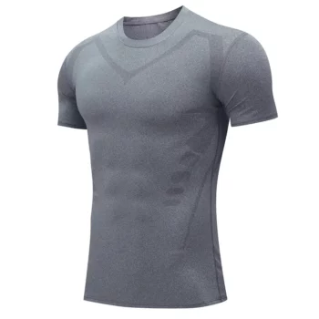 Футболка MuscleMan сіра