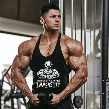 Майка чорна чоловіча Intensity