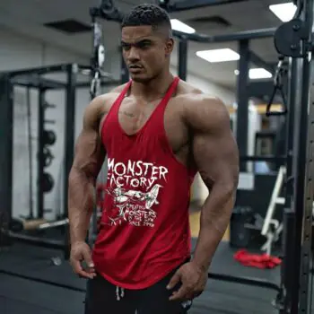 Майка червона чоловіча MonsterFactory