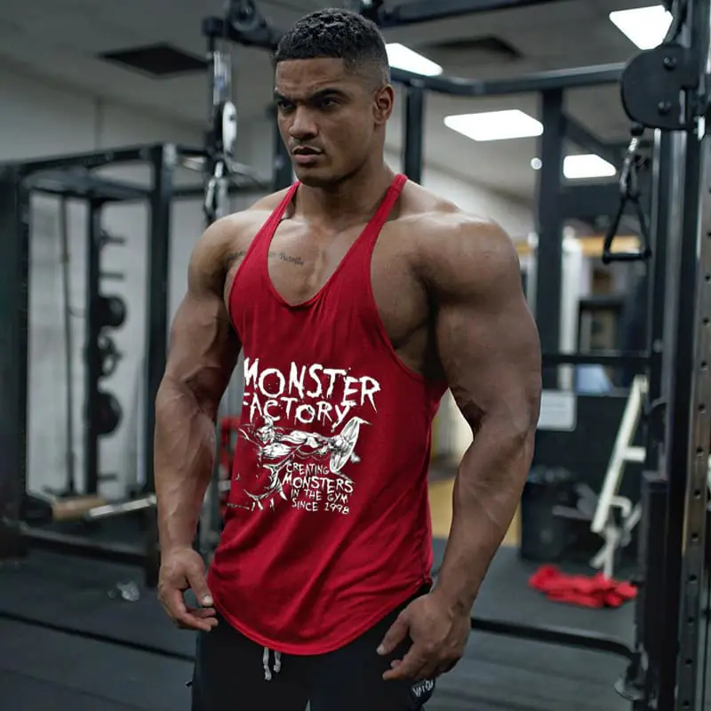 Майка червона чоловіча MonsterFactory