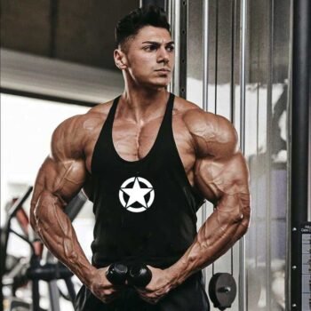 Майка чоловіча чорна Star