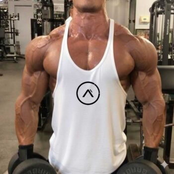 Майка-чоловіча-спортивна-біла-ALPHA-1