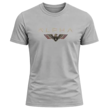Футболка чоловіча сіра ALPHA Eagle