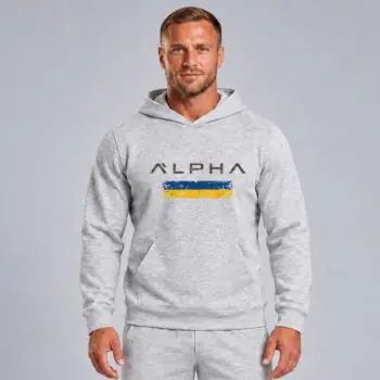 Худі ALPHA UA меланж