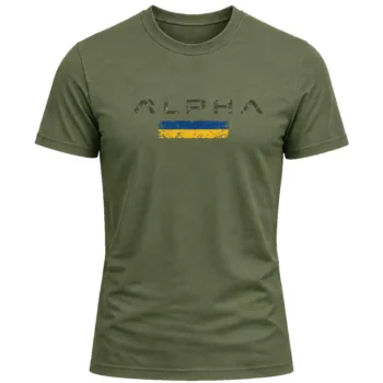 Футболка чоловіча олива ALPHA UA