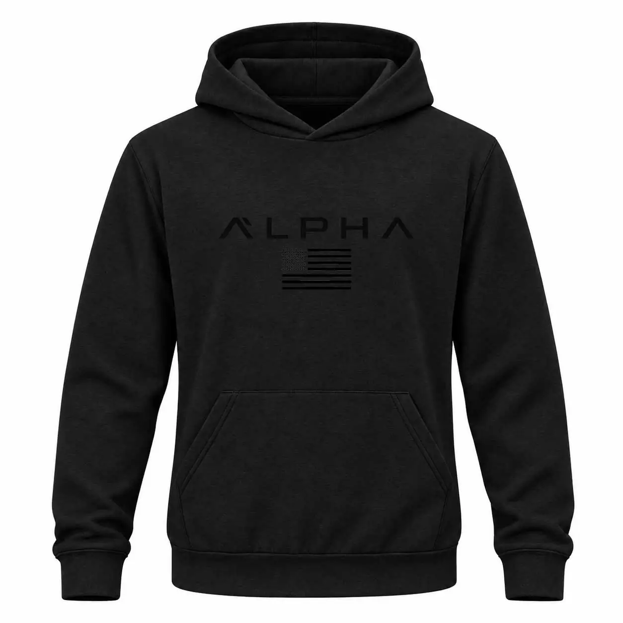 Худі ALPHA BLACK чорне